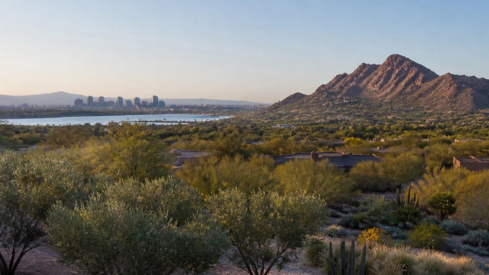 Greater Phoenix landscape for Tempe, Paradise Valley, or Queen Creek? Three Different Ways to Live in Greater Phoenix